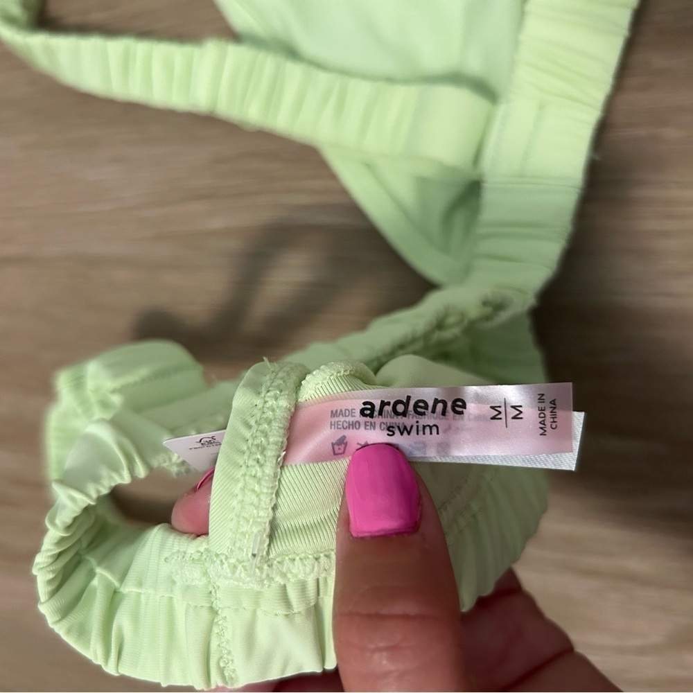 Ardene Light Green Bikini Top - Picture 3 of 3
